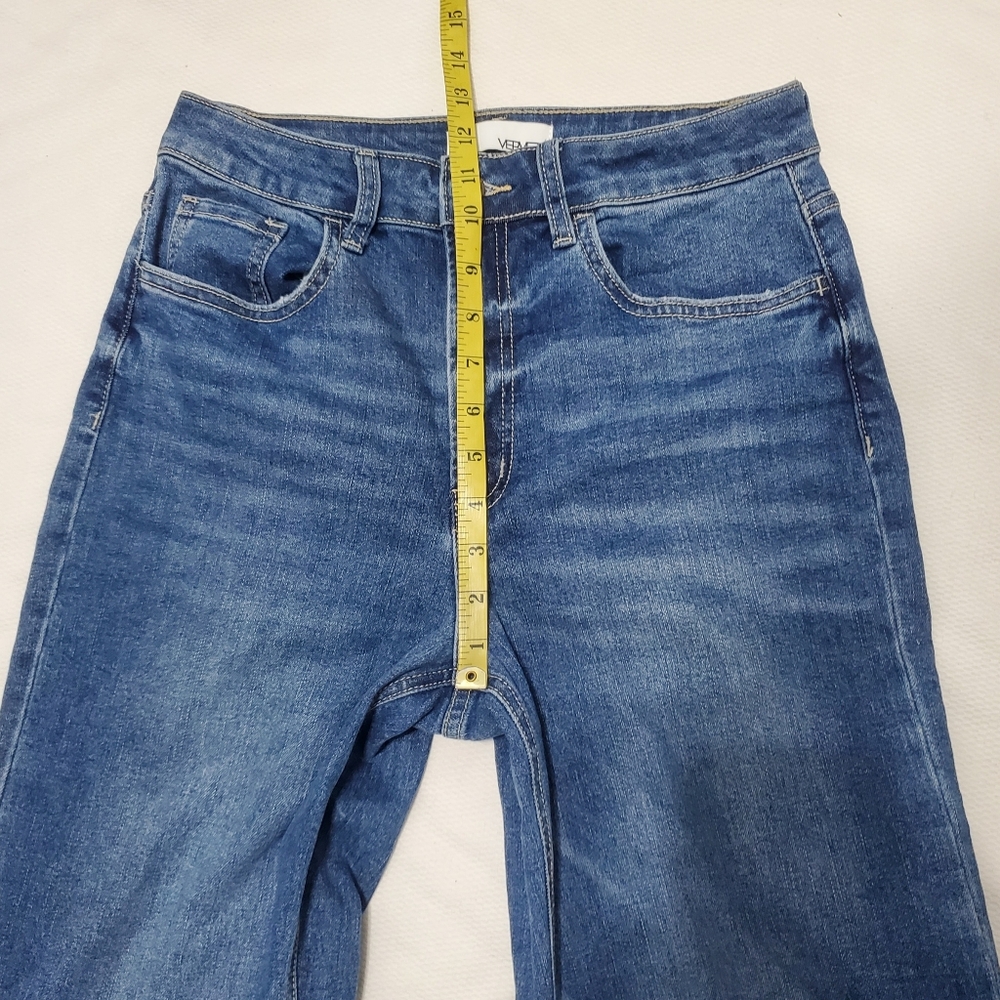 Vervet High-Rise Wide Leg Jeans 28 Waist - Picture 10 of 12